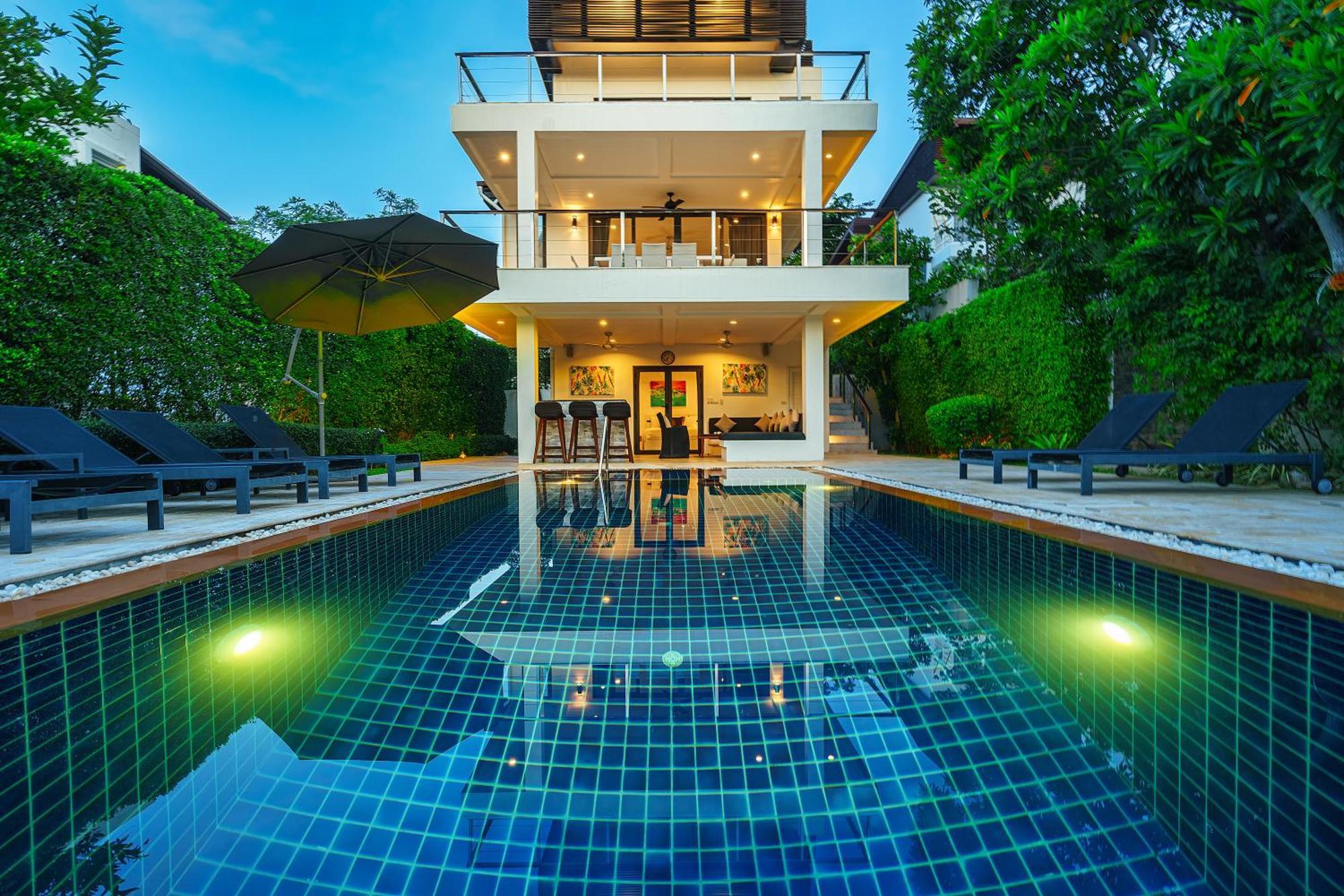 3 Bedroom Luxury 5 Star Seaview Villa Esprit Sdv087-By Samui Dream Villas Strand Bang Rak Exterior foto